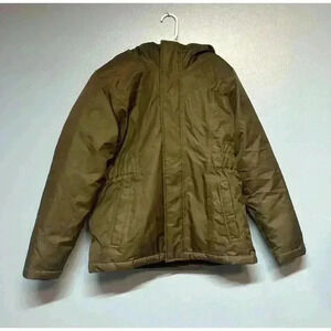 The North Face Dryvent 550 Goose Down Insulated Jacket hooded GIRLS Lrg 14 16